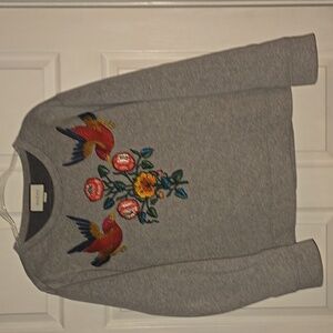 Gucci Tian Bird Neoprene Style Sweater XL